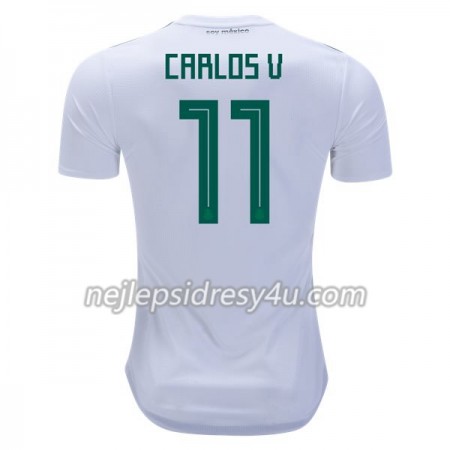 Fotbalový Dres Mexiko Carlos V 11 Venkovní MS 2018